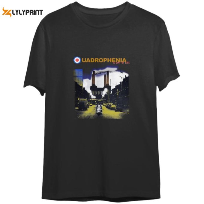 Vintage 90S The Who Quadrophenia Tour T-Shirt 1996 North American Tee 1