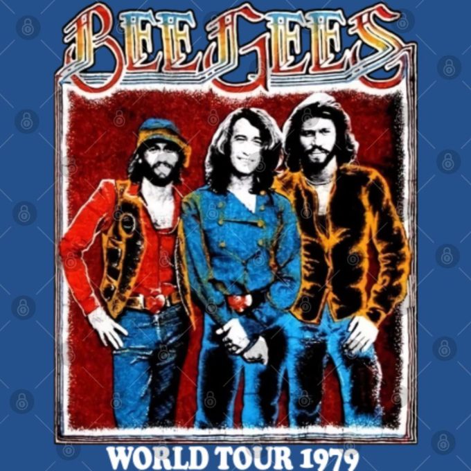 Vintage Bee Gee Tour 1979 Shirt, Bee Gee Spirits Having Flown North American Tour 79 Shirt Gift For Men And Women 4