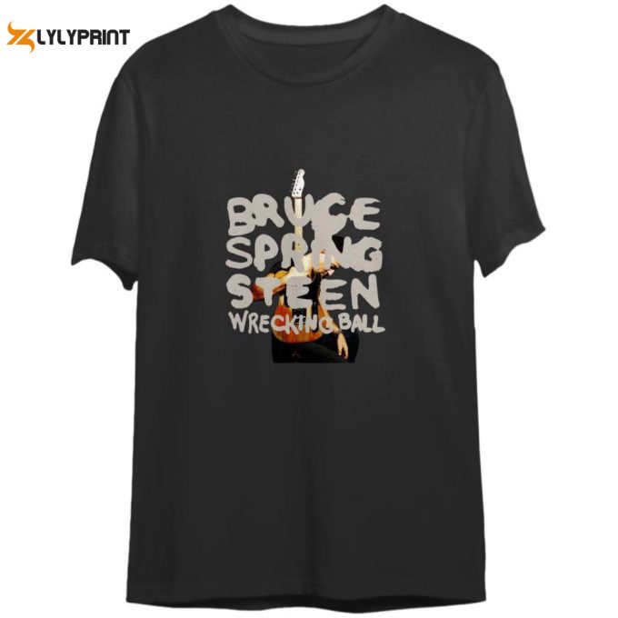 Vintage Bruce Springsteen Wrecking Ball Tour T-Shirt - Bruce Springsteen E Street Band 2023 Tour 1