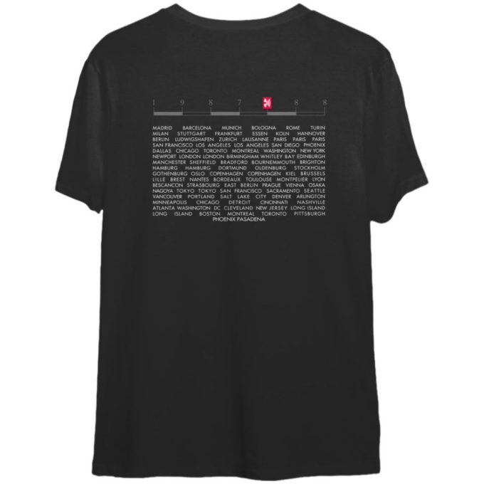 Vintage Depeche Mode Tour T-Shirt Music For The Masses 1987-1988 2