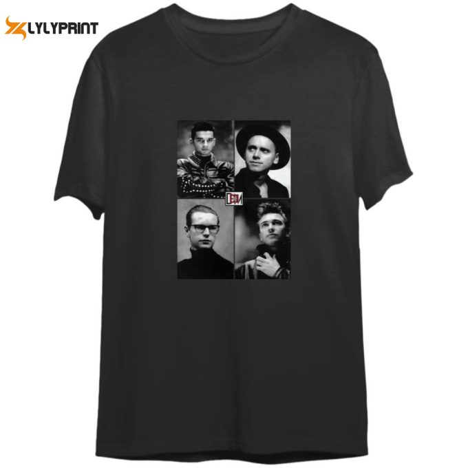 Vintage Depeche Mode Usa Tour 1988 Concert Tshirt: Rock Nostalgia Collectible 1