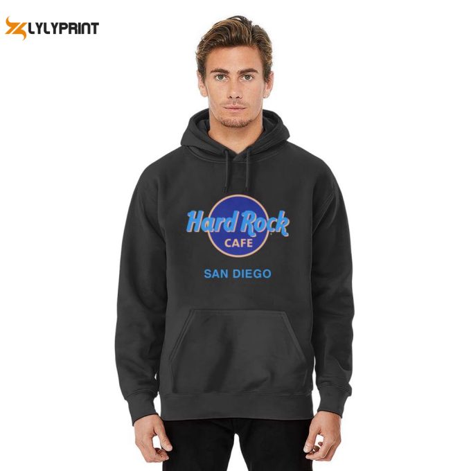 Vintage Hard Rock Band San Diego Hoodies - Single Stitch Usa: Authentic Retro Style 1