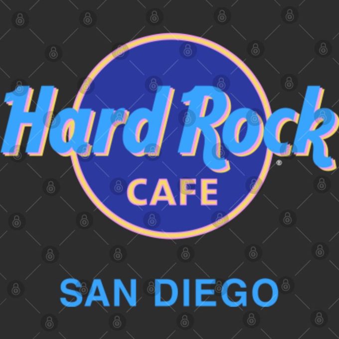 Authentic Vintage Hard Rock Band San Diego T-Shirt Single Stitch Usa 3