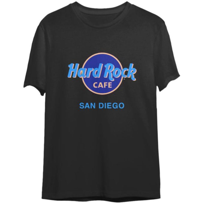 Authentic Vintage Hard Rock Band San Diego T-Shirt Single Stitch Usa 1