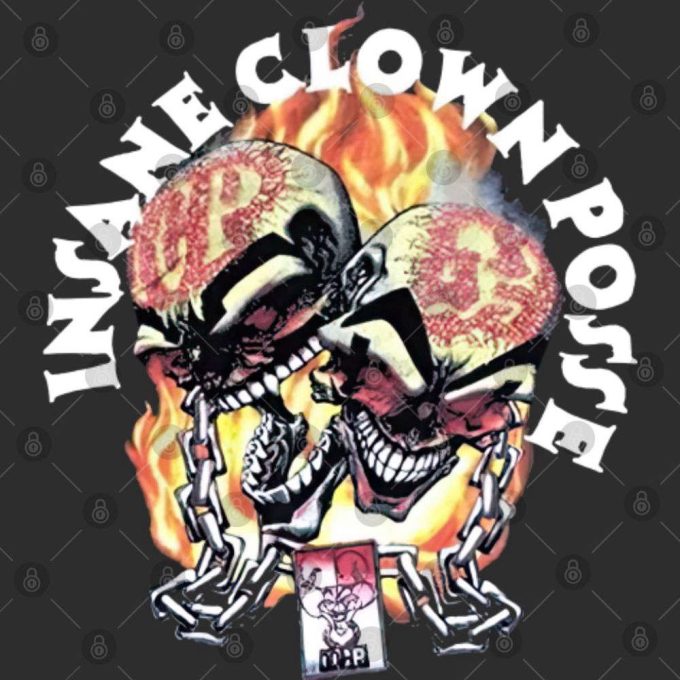 Vintage Insane Clown Posse Icp T-Shir, Insane Clown Posse Shirt, Vintage Icp Shirt, Hip Hop Duo Shirt Gift For Men And Women 3