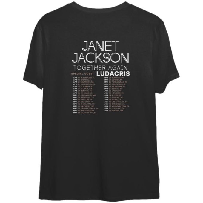 Vintage Janet Jackson Together Again Shirt Gift For Men And Women 2