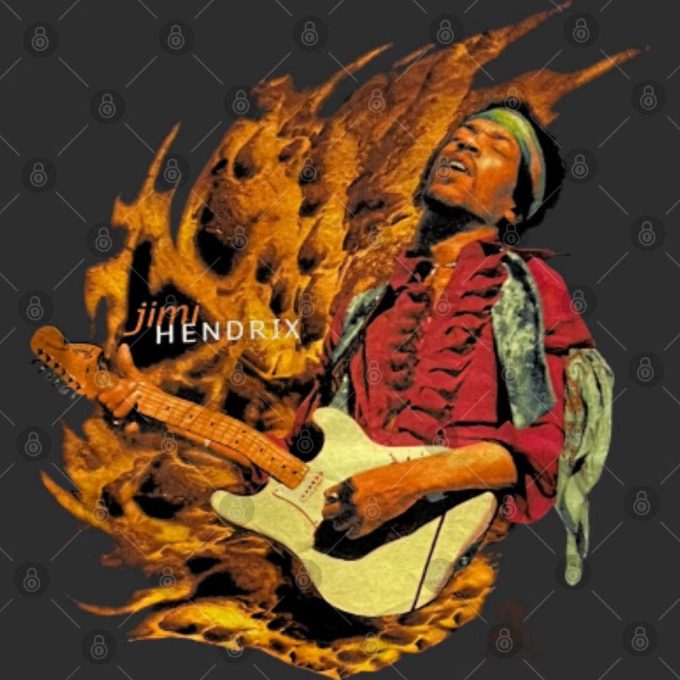 Vintage Jimi Hendrix Tee Gift For Men And Women 2