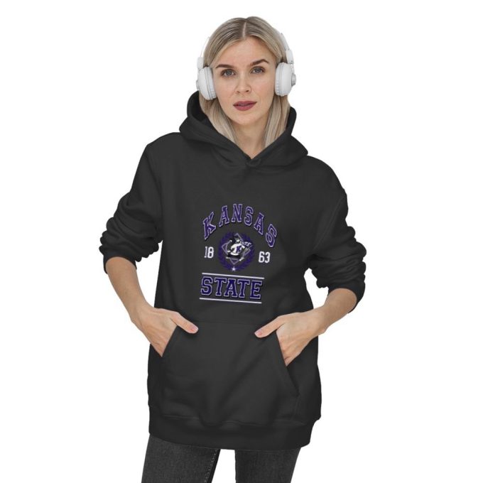 Vintage Kansas State Wildcats Hoodies Est 1863 Kansas State Hoodies 2