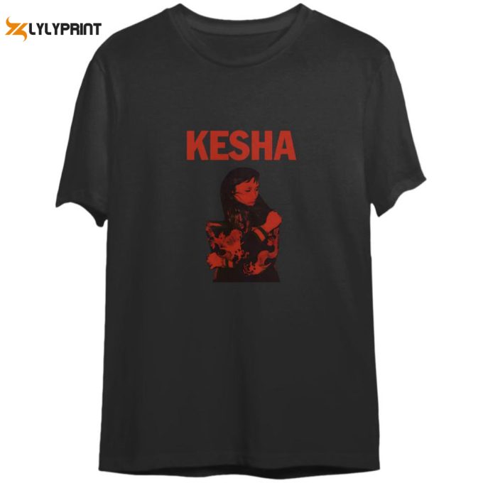 Vintage Kesha T-Shirt, The Only Love Tour 2023 Kesha Shirt, Kesha Concert Merch 1