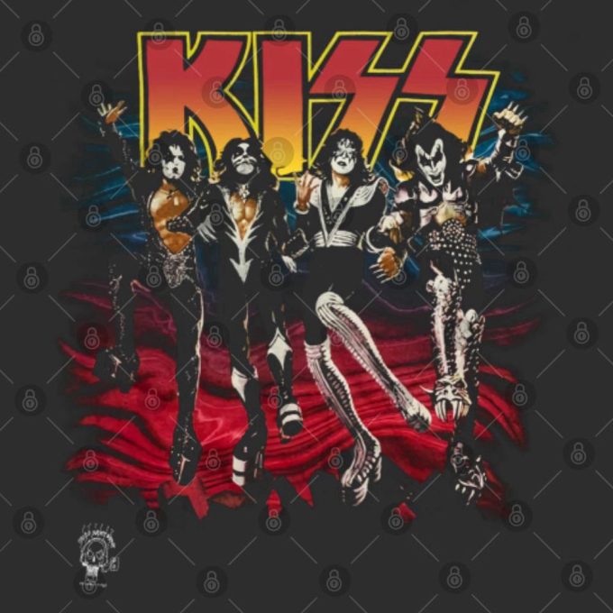 Vintage Kiss Destroyer Shirt 76-96 20Th Anniversary Grail Gift For Men And Women 3