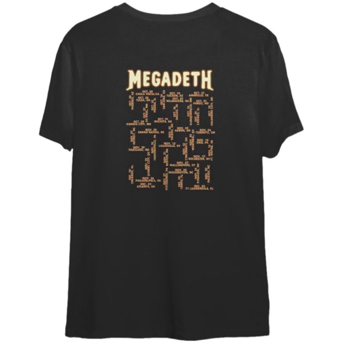 Vintage Megadeth 90S Shirt Gift For Men And Women 2