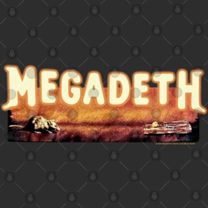 Vintage Megadeth 90S Shirt Gift For Men And Women 3