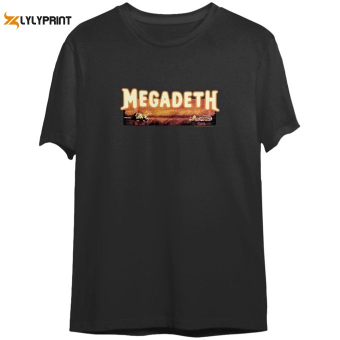 Vintage Megadeth 90S Shirt Gift For Men And Women 1