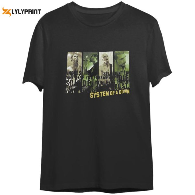 Vintage Soad System Of A Down Band Shirt Gift For Men And Women 1