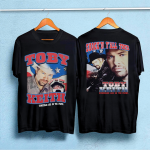 Authentic Vintage Toby Keith Shirt: American Country Singer Art