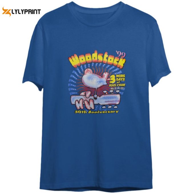 Vintage Woodstock 99 Shirt, 1999 Woodstock Shirt Gift For Women And Men 1