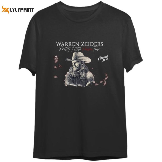 Warren Zeiders Shirt, Pretty Little Poison Tour 2023 T Shirt 1