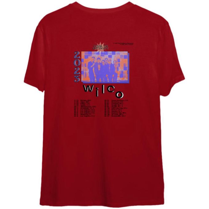 Wilco Tour To Infinity 2023 Shirt: Fan Favorite Concert Merch 2