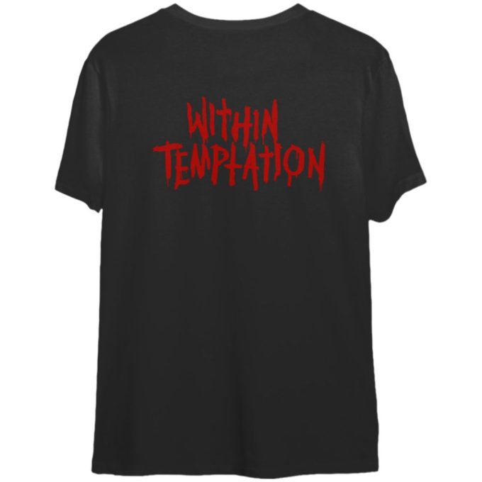 Within Temptation Tee: Purge Outline (Red Face) Gift For Women And Men 2