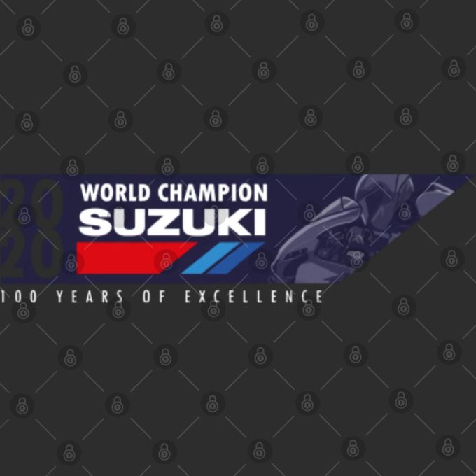 Ride In Style With World Champion Suzuki - Shop Suzuki Motorcycles T-Shirt 3