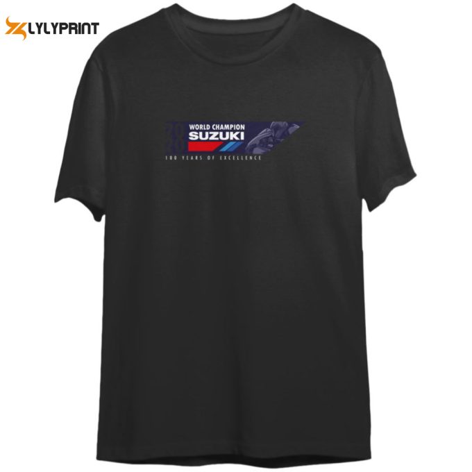 Ride In Style With World Champion Suzuki - Shop Suzuki Motorcycles T-Shirt 1