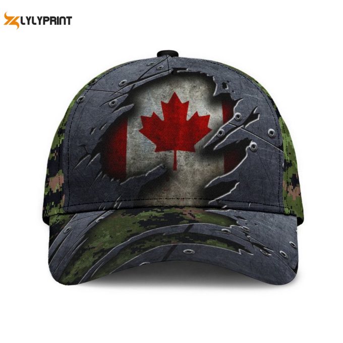Xt Canadian Army Classic Cap Baseball Hat 1