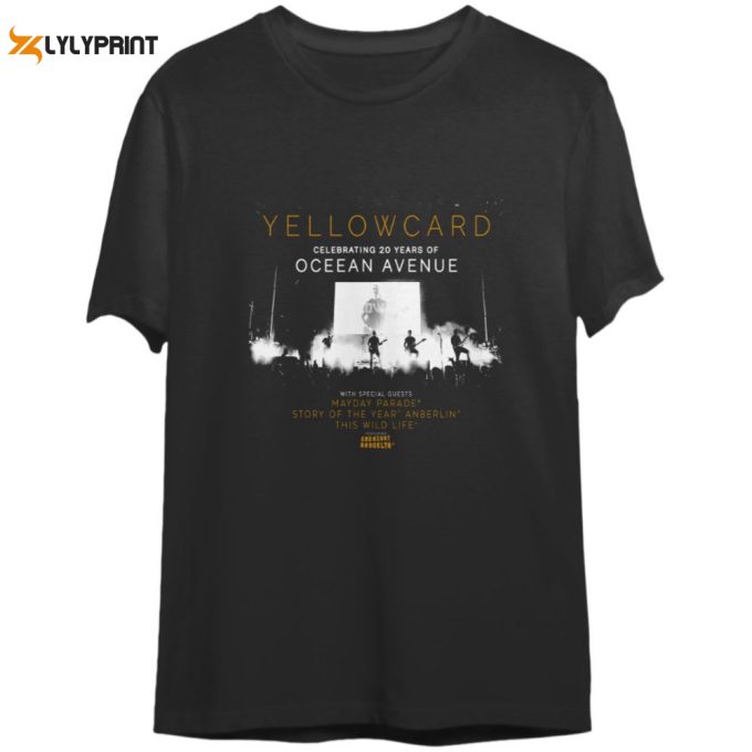 Yellowcard 2023 Tour T-Shirt: Get Your Exclusive Concert Fangifts Shirt! 1