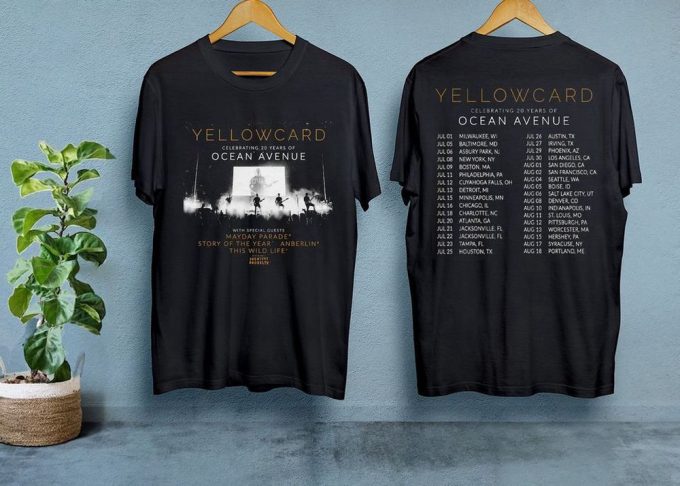 Yellowcard 2023 Tour T-Shirt: Get Your Exclusive Concert Fangifts Shirt! 5