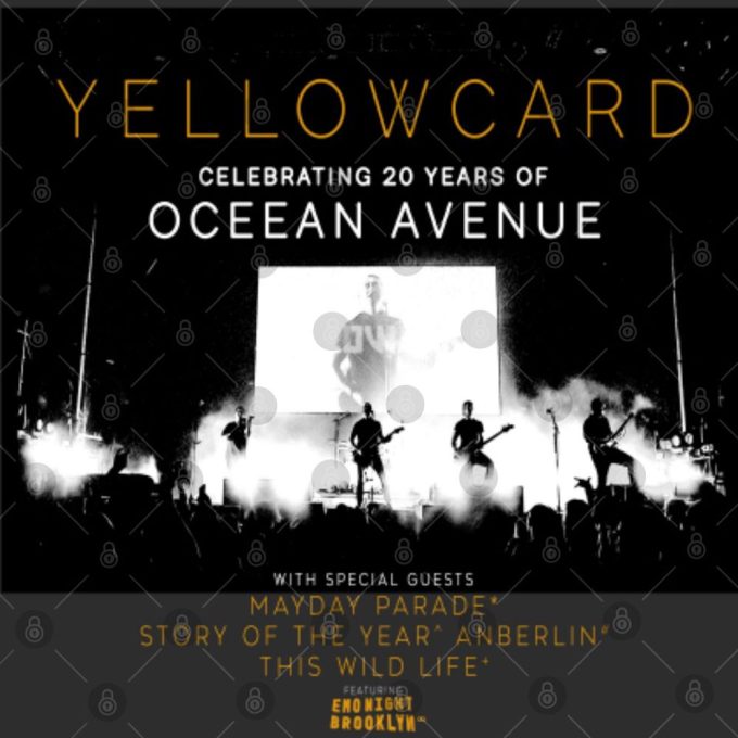 Yellowcard 2023 Tour T-Shirt, Yellowcard Fan Shirt, Yellowcard 2023 Concert Fangifts 3