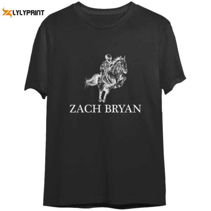 Zach Bryan Burn Burn Burn Tour T-Shirt - Official Zach Bryan Concert Merch 1