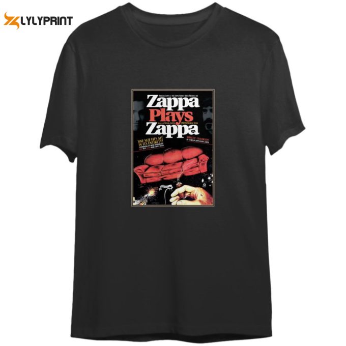 Zappa Plays Zappa Music Of Frank Zappa 2015 World Tour Black T-Shirt 1