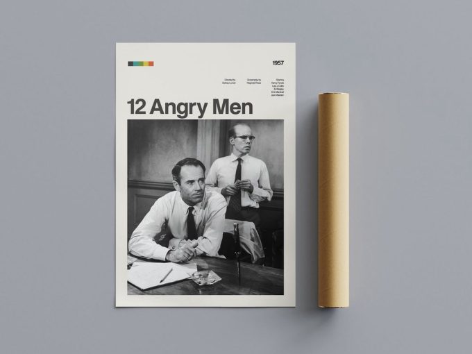 12 Angry Men Movie Poster, Modern Movie Poster 3