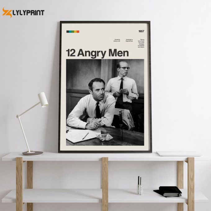 12 Angry Men Movie Poster, Modern Movie Poster 1