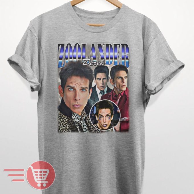 Limited Derek Zoolander Vintage T-Shirt, Gift For Women And Man Unisex T-Shirt 2