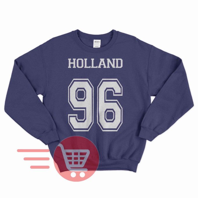 Tom Holland Sweatshirt Tom Holland Sweater Tom Holland Shirt Tom Holland 96 Holland 1995 Birthday Years T-Shirt Unisex Sweatshirt Tee 4