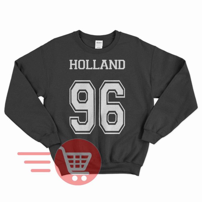 Tom Holland Sweatshirt Tom Holland Sweater Tom Holland Shirt Tom Holland 96 Holland 1995 Birthday Years T-Shirt Unisex Sweatshirt Tee 3