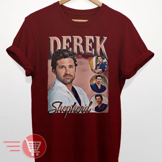 Limited Derek Shepherd Vintage T-Shirt Gift For Women And Man Unisex T-Shirt 3