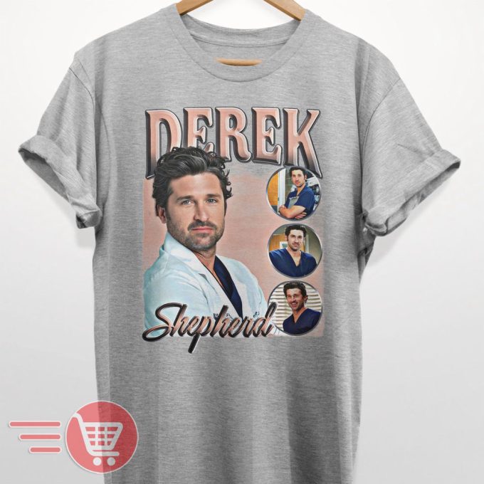 Limited Derek Shepherd Vintage T-Shirt Gift For Women And Man Unisex T-Shirt 2