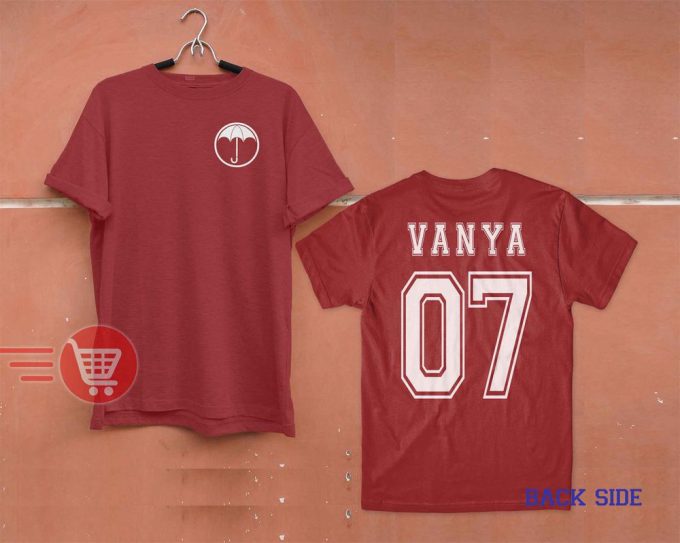 Vanya Hargreeves T-Shirt Ellen Page Number Seven T-Shirt Unisex Tee 2 Side 2