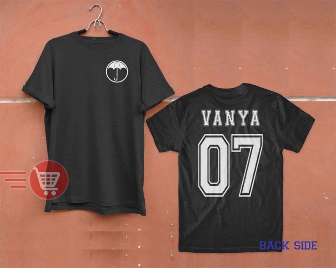 Vanya Hargreeves T-Shirt Ellen Page Number Seven T-Shirt Unisex Tee 2 Side 3