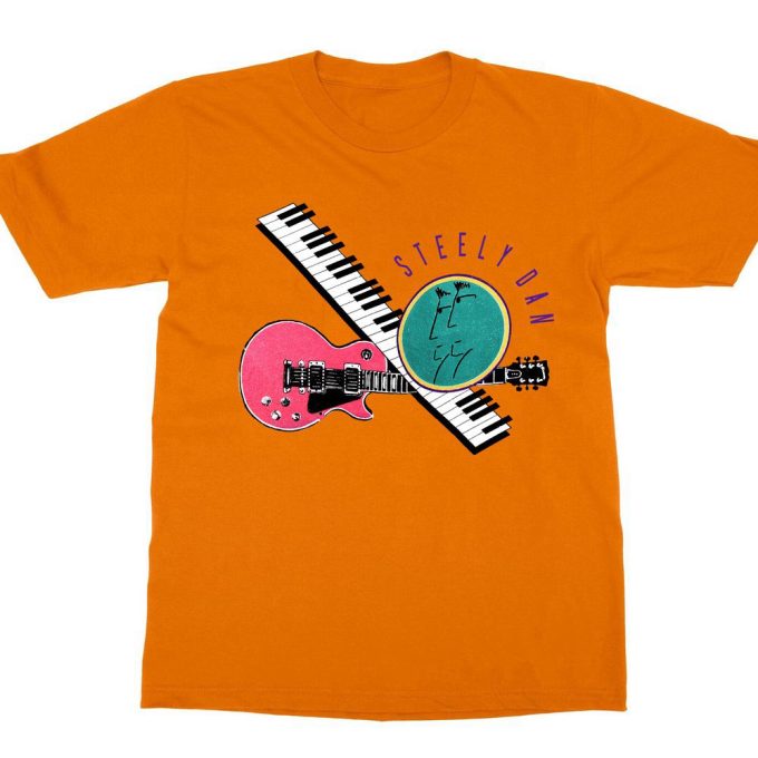 1990S Steely Dan Donald Fagen Walter Becker Concert Unisex T-Shirt, 90S Steely Dan Concert, Rock Band Music Graphic Tee, Retro Rock Music 7