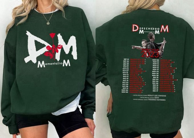 2023 Depeche Mode Memento Mori Tour T-Shirt: Concert Shirt &Amp; Anniversary Gift 6