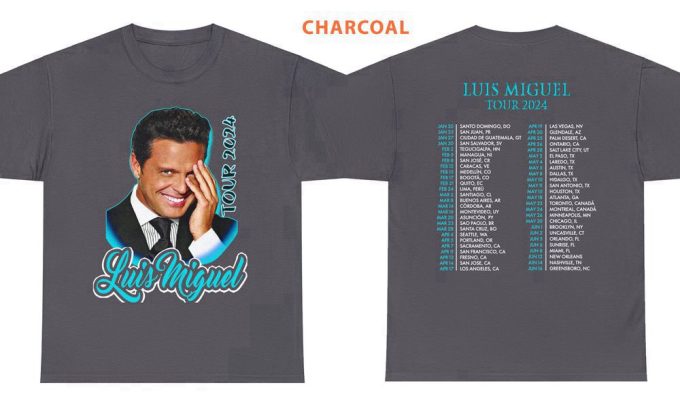 2024 Luis Miguel Concert T-Shirt Sweatshirt: Great Gift For Fans 3