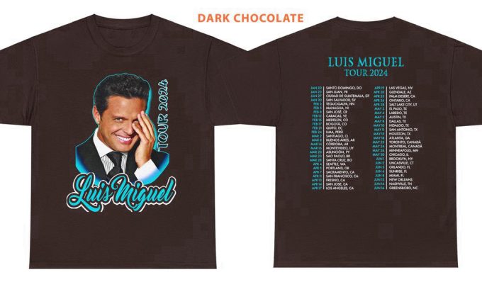 2024 Luis Miguel Concert T-Shirt Sweatshirt: Great Gift For Fans 5