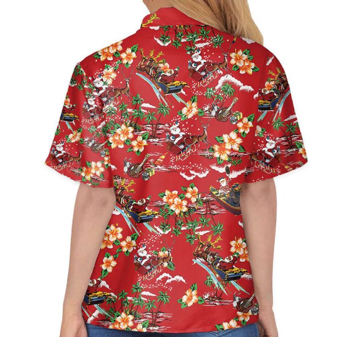3D Christmas Santa Hawaii Shirt, Men'S Hawaiian Shirt 6