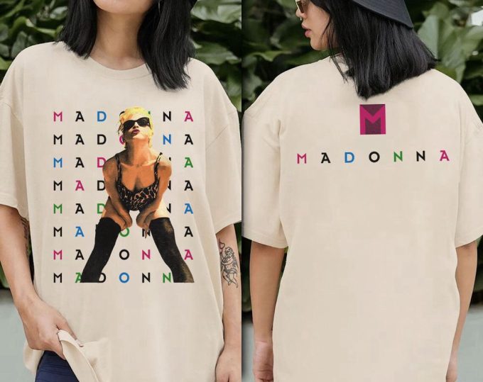 90’S Madonna Graphic T-Shirt, Madonna Lover Gift, Madonna Queen Of Pop Shirt, Pop Music Album Shirt, Anniversary Gift, Christmas Gift 3