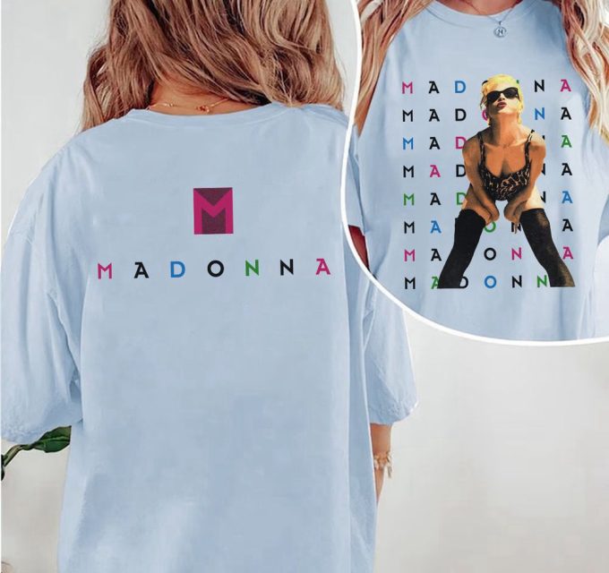 90’S Madonna Graphic T-Shirt, Madonna Lover Gift, Madonna Queen Of Pop Shirt, Pop Music Album Shirt, Anniversary Gift, Christmas Gift 4