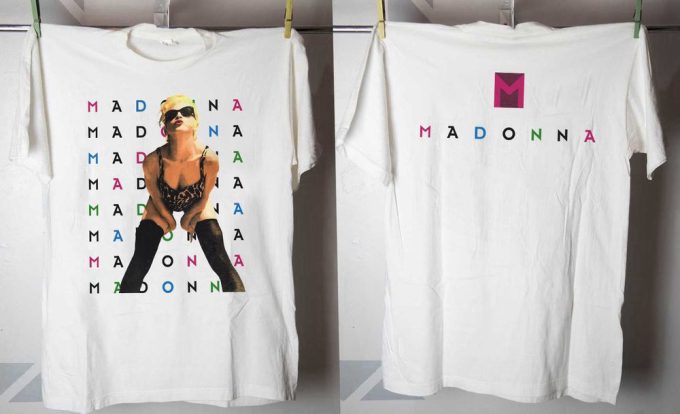 90’S Madonna Graphic T-Shirt, Madonna Lover Gift, Madonna Queen Of Pop Shirt, Pop Music Album Shirt, Anniversary Gift, Christmas Gift 6