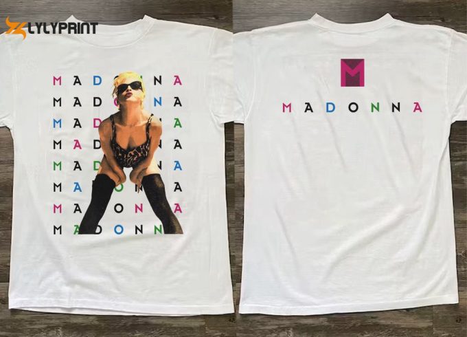 90’S Madonna Graphic T-Shirt, Madonna Lover Gift, Madonna Queen Of Pop Shirt, Pop Music Album Shirt, Anniversary Gift, Christmas Gift 1