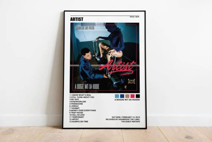 A Boogie Wit Da Hoodie Posters, Artist Poster, Album Cover Poster 2